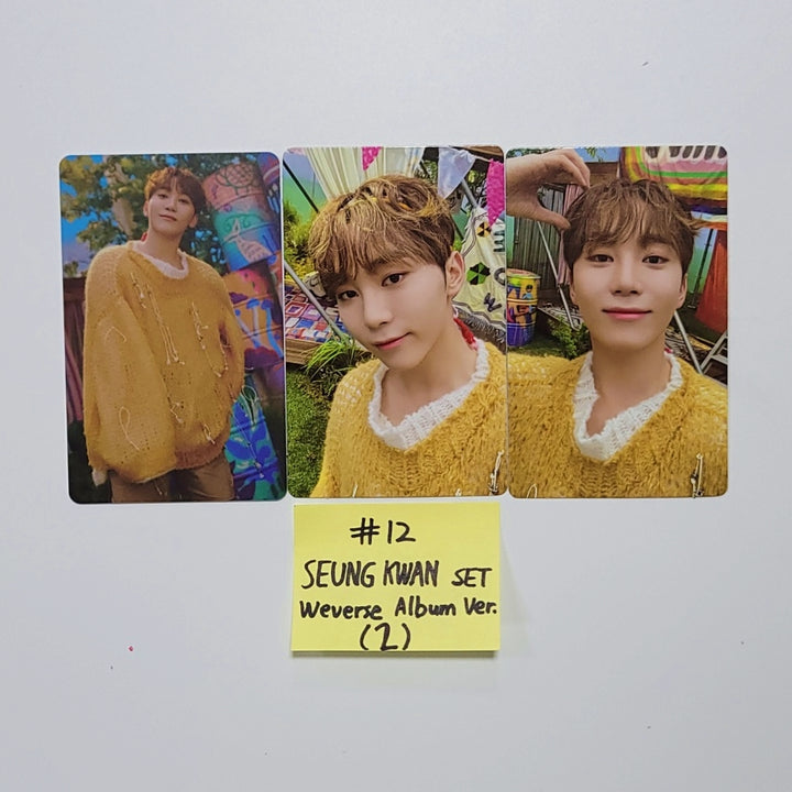 Seventeen - "Seventeenth Heaven" - Official Photocards Set (3EA) [Weverse Album ver.] [23.10.27] (Restocked 11/6) - HALLYUSUPERSTORE