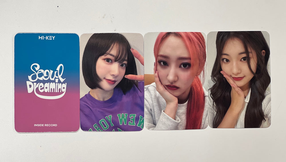 H1-KEY "Seoul Dreaming" - Inside Record Fansign Event Photocard Round 3 [23.11.06] - HALLYUSUPERSTORE