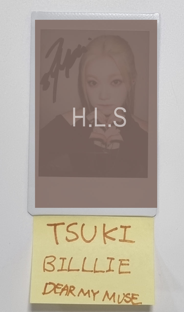 TSUKI (Of Billlie) "side-B : memoirs of echo unseen" - Hand Autographed(Signed) Polaroid [23.11.08] - HALLYUSUPERSTORE
