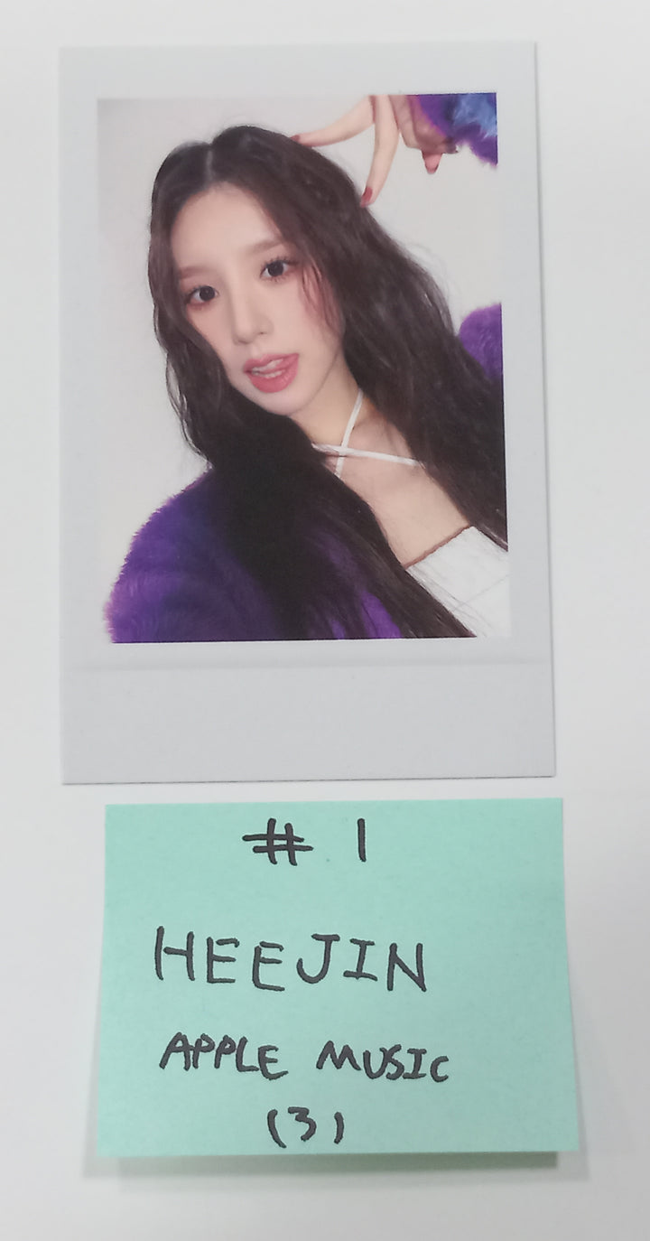 HeeJin "K" - Apple Music Fansign Event Polaroid Type Photocard [23.11.09] - HALLYUSUPERSTORE