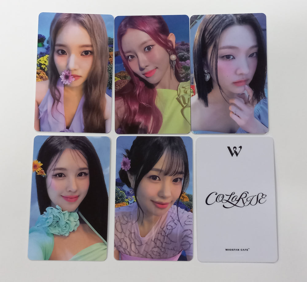 Weeekly 5th Mini "ColoRise" - Who's Fan Cafe Lucky Draw Event PVC Photocard [23.11.09] - HALLYUSUPERSTORE