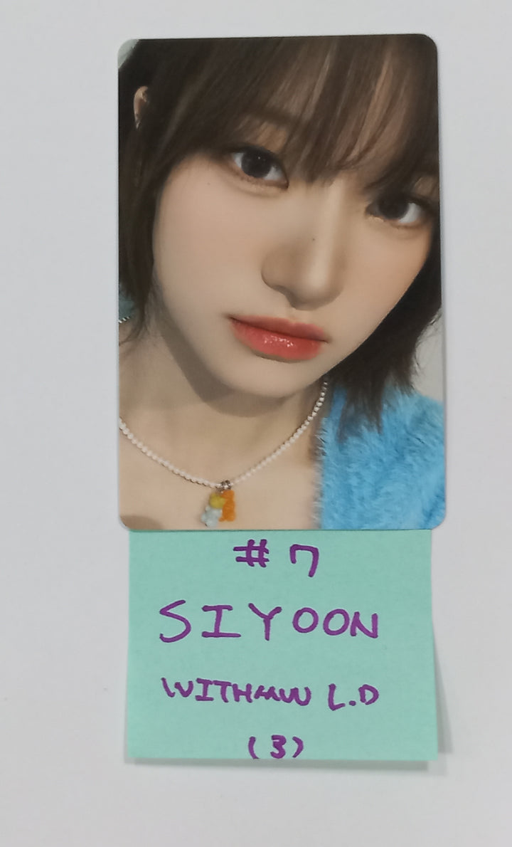 Billlie "side-B : memoirs of echo unseen" - Withmuu Lucky Draw Event Photocard, Ploaroid Type Photocard [23.11.09] - HALLYUSUPERSTORE
