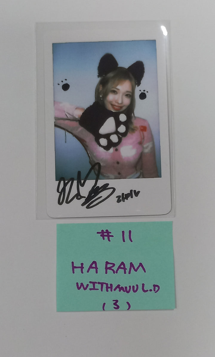 Billlie "side-B : memoirs of echo unseen" - Withmuu Lucky Draw Event Photocard, Ploaroid Type Photocard [23.11.09] - HALLYUSUPERSTORE