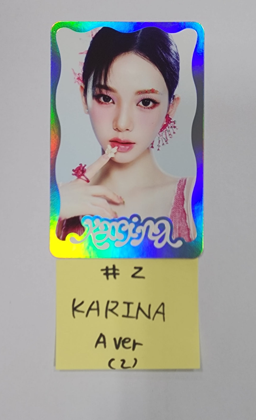 Aespa "Better Things" - Smtown &amp; Store Official Random Trading Photocard [A + B Ver] [23.11.09] - HALLYUSUPERSTORE