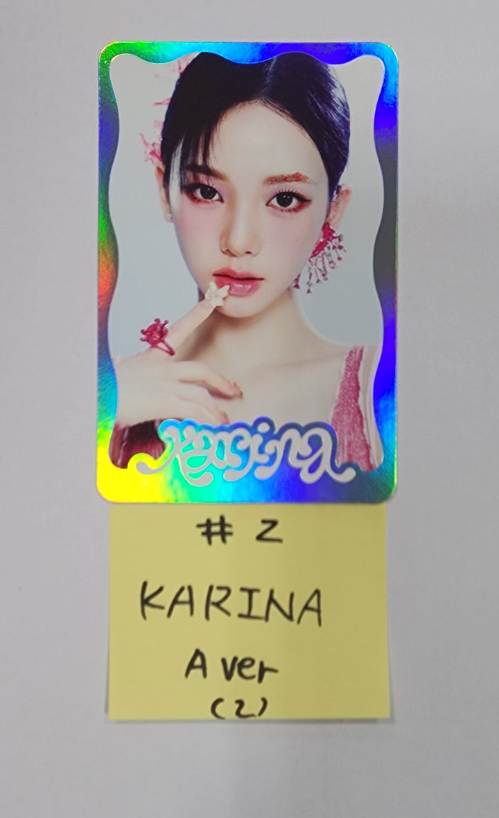 Aespa "Better Things" - Smtown &amp; Store Official Random Trading Photocard [A + B Ver] [23.11.09] - HALLYUSUPERSTORE