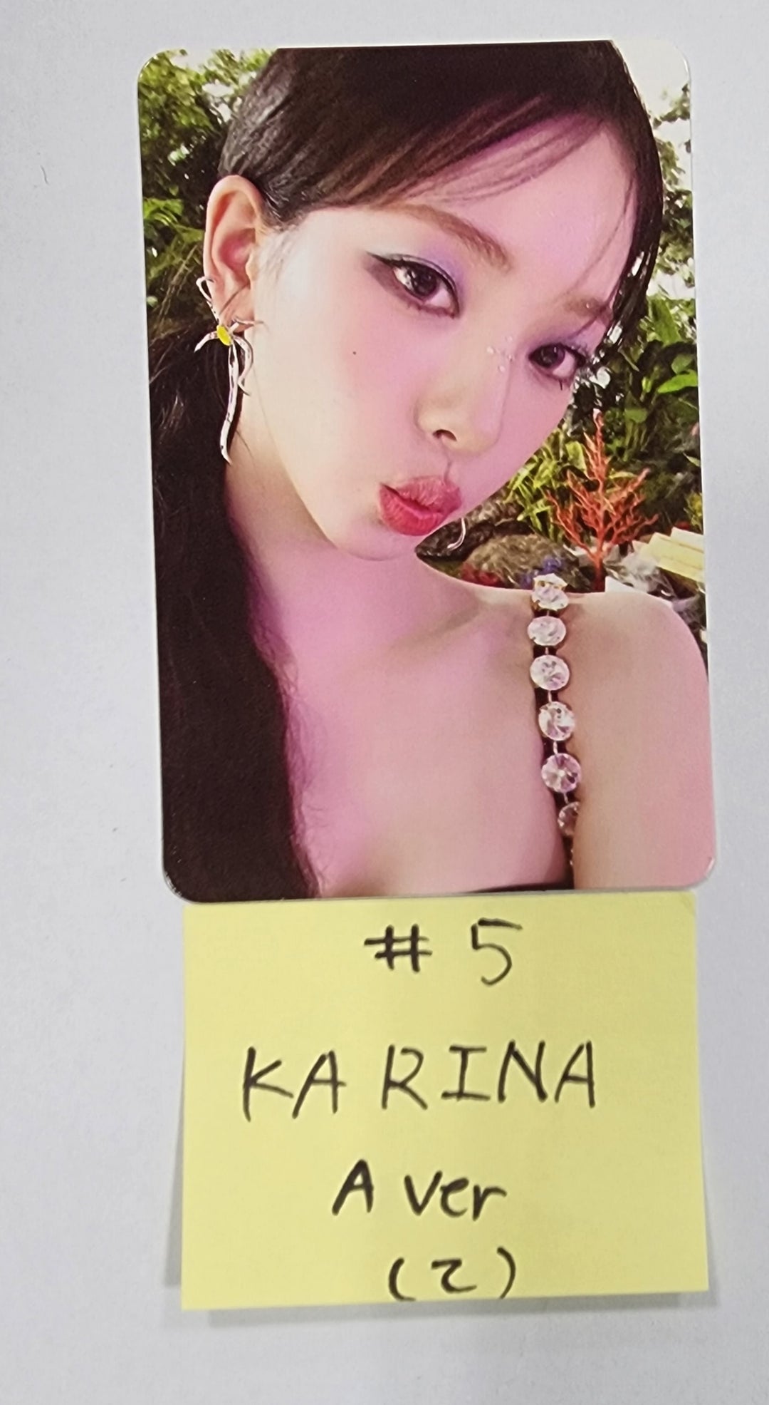 Aespa "Better Things" - Smtown &amp; Store Official Random Trading Photocard [A + B Ver] [23.11.09] - HALLYUSUPERSTORE