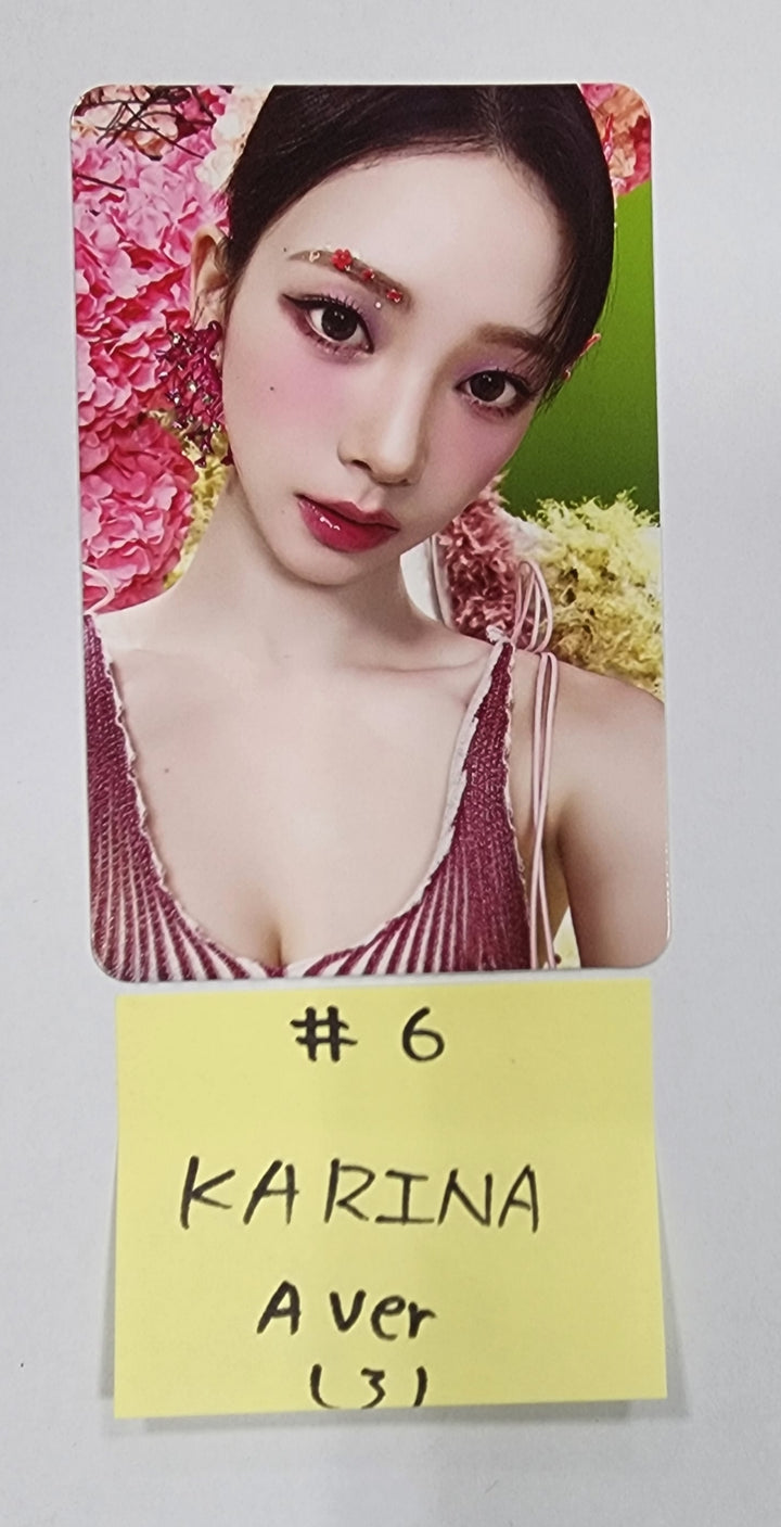 Aespa "Better Things" - Smtown &amp; Store Official Random Trading Photocard [A + B Ver] [23.11.09] - HALLYUSUPERSTORE