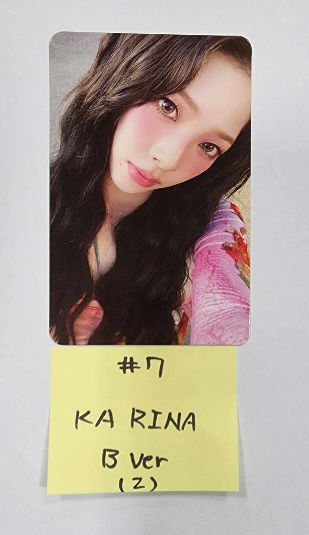 Aespa "Better Things" - Smtown &amp; Store Official Random Trading Photocard [A + B Ver] [23.11.09] - HALLYUSUPERSTORE
