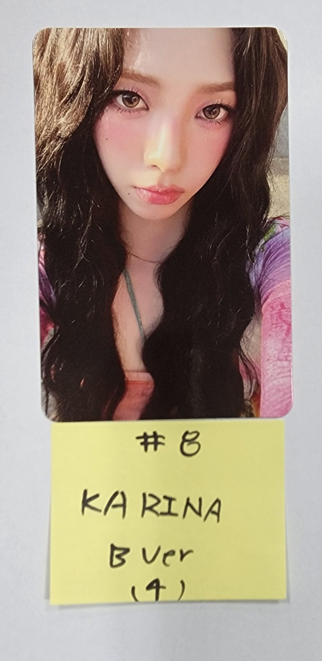 Aespa "Better Things" - Smtown &amp; Store Official Random Trading Photocard [A + B Ver] [23.11.09] - HALLYUSUPERSTORE