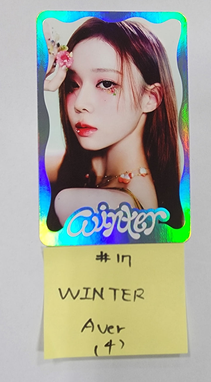 Aespa "Better Things" - Smtown &amp; Store Official Random Trading Photocard [A + B Ver] [23.11.09] - HALLYUSUPERSTORE