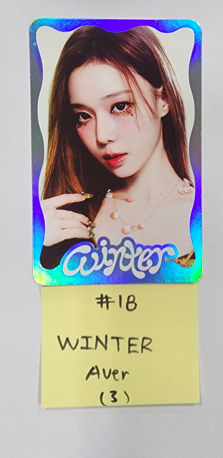 Aespa "Better Things" - Smtown &amp; Store Official Random Trading Photocard [A + B Ver] [23.11.09] - HALLYUSUPERSTORE