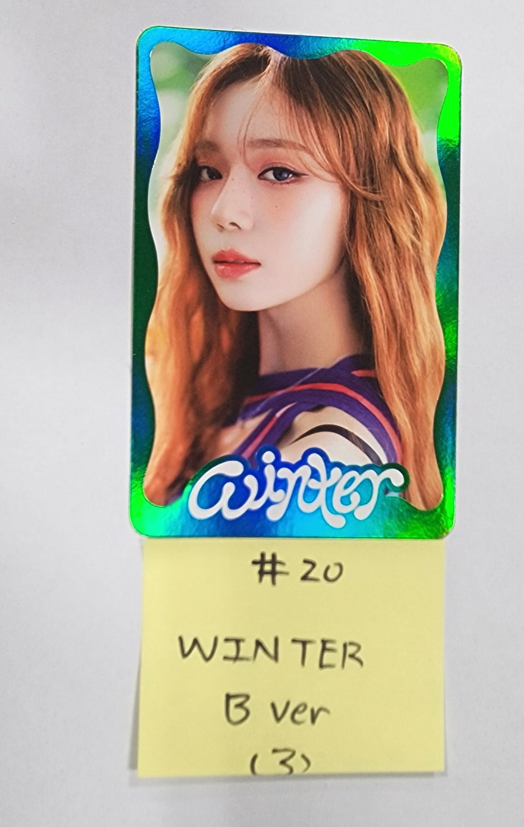 Aespa "Better Things" - Smtown &amp; Store Official Random Trading Photocard [A + B Ver] [23.11.09] - HALLYUSUPERSTORE
