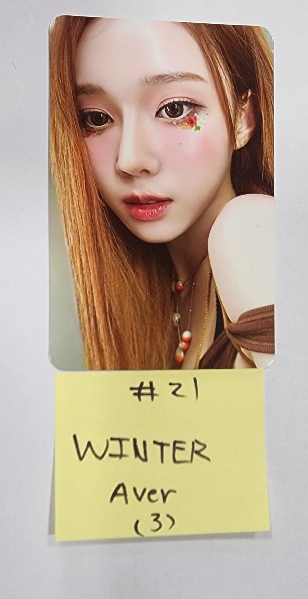 Aespa "Better Things" - Smtown &amp; Store Official Random Trading Photocard [A + B Ver] [23.11.09] - HALLYUSUPERSTORE