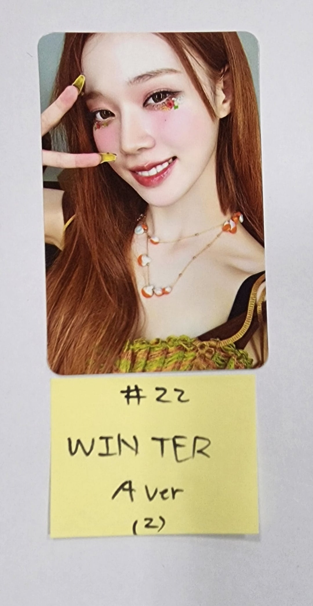 Aespa "Better Things" - Smtown &amp; Store Official Random Trading Photocard [A + B Ver] [23.11.09] - HALLYUSUPERSTORE