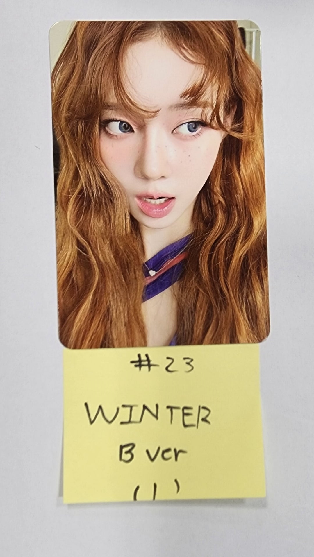 Aespa "Better Things" - Smtown &amp; Store Official Random Trading Photocard [A + B Ver] [23.11.09] - HALLYUSUPERSTORE