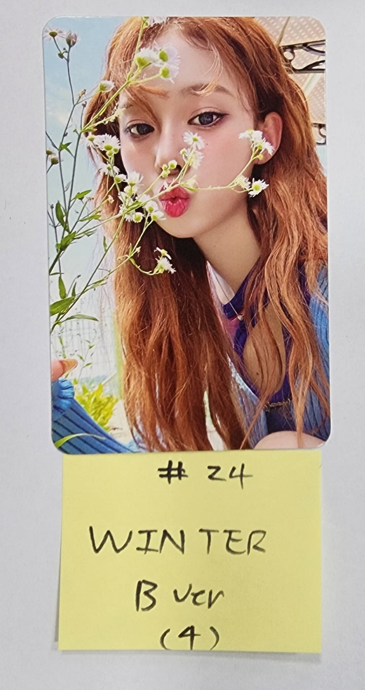 Aespa "Better Things" - Smtown &amp; Store Official Random Trading Photocard [A + B Ver] [23.11.09] - HALLYUSUPERSTORE