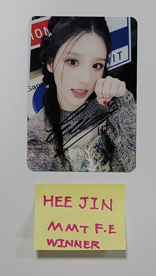 HeeJin 1st Mini "K" - Hand Autographed(Signed) Mini Postcard [23.11.10] - HALLYUSUPERSTORE