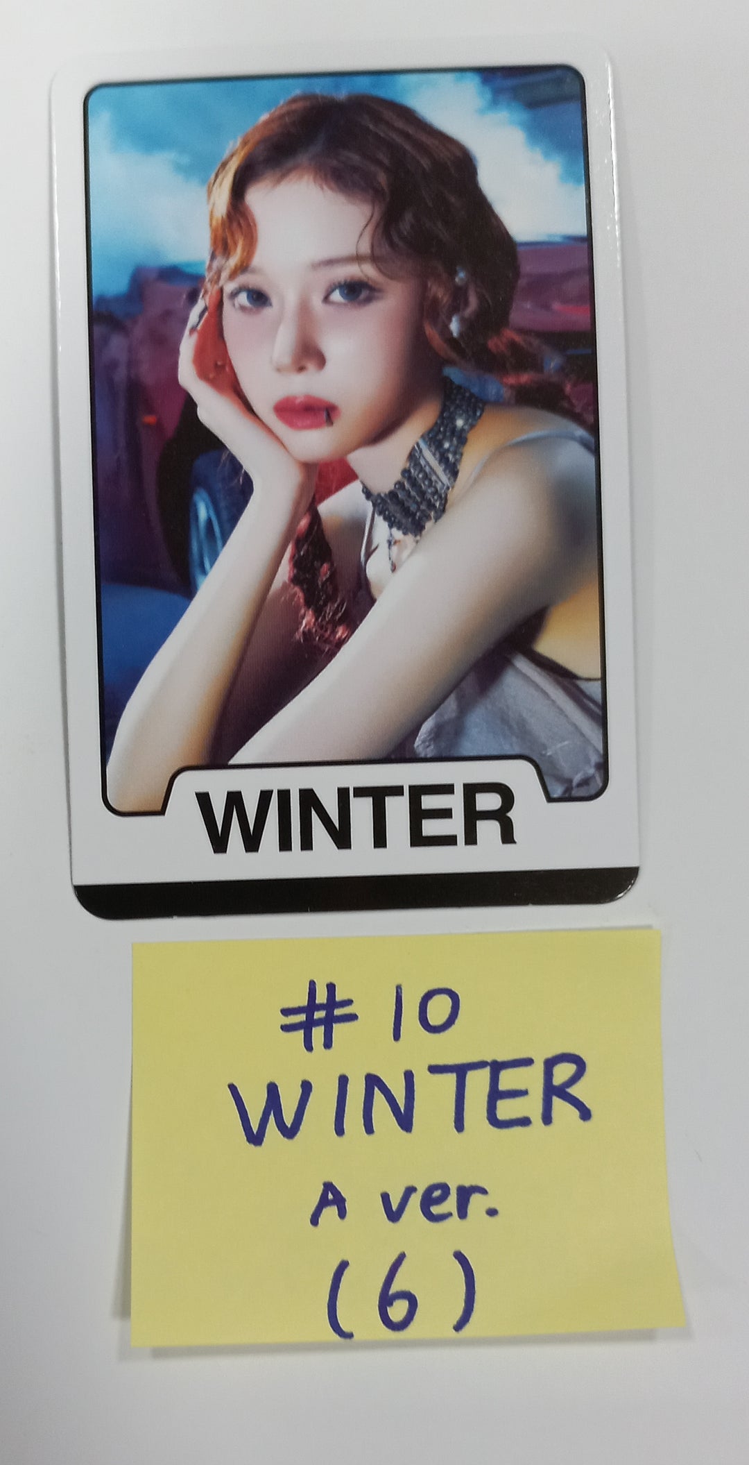 aespa "aespa WEEK - DRAMA CITY" - Trading Photocard A Ver. [23.11.11] - HALLYUSUPERSTORE