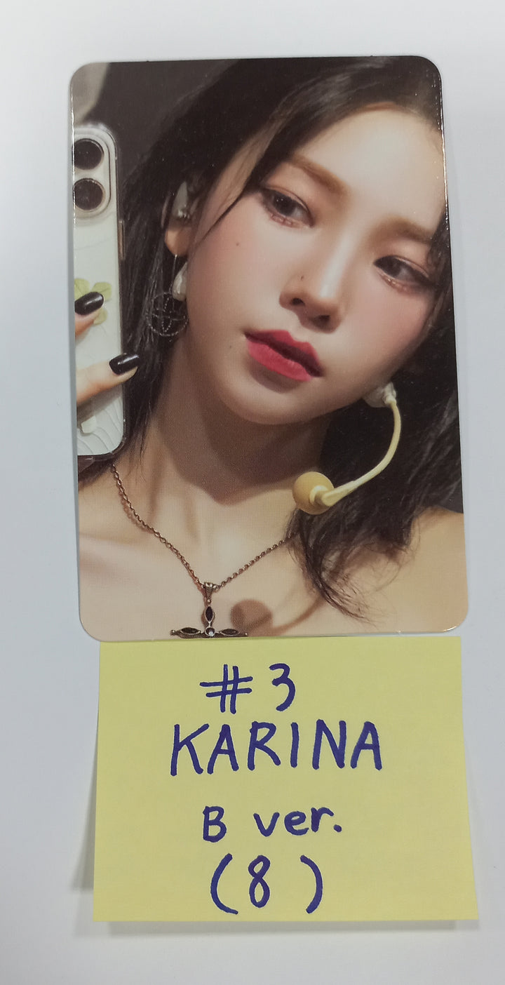 aespa "aespa WEEK - DRAMA CITY" - Trading Photocard B Ver. [23.11.11] - HALLYUSUPERSTORE
