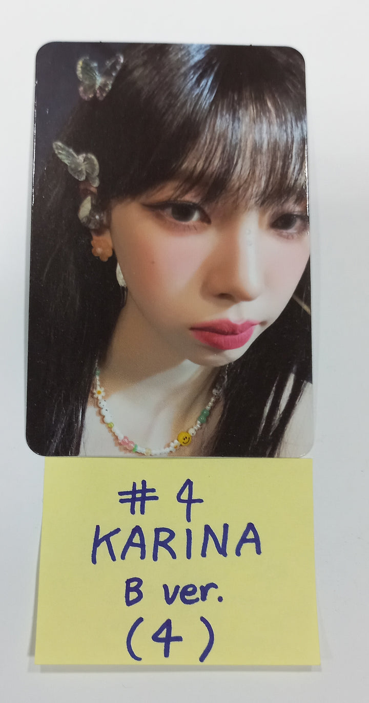 aespa "aespa WEEK - DRAMA CITY" - Trading Photocard B Ver. [23.11.11] - HALLYUSUPERSTORE