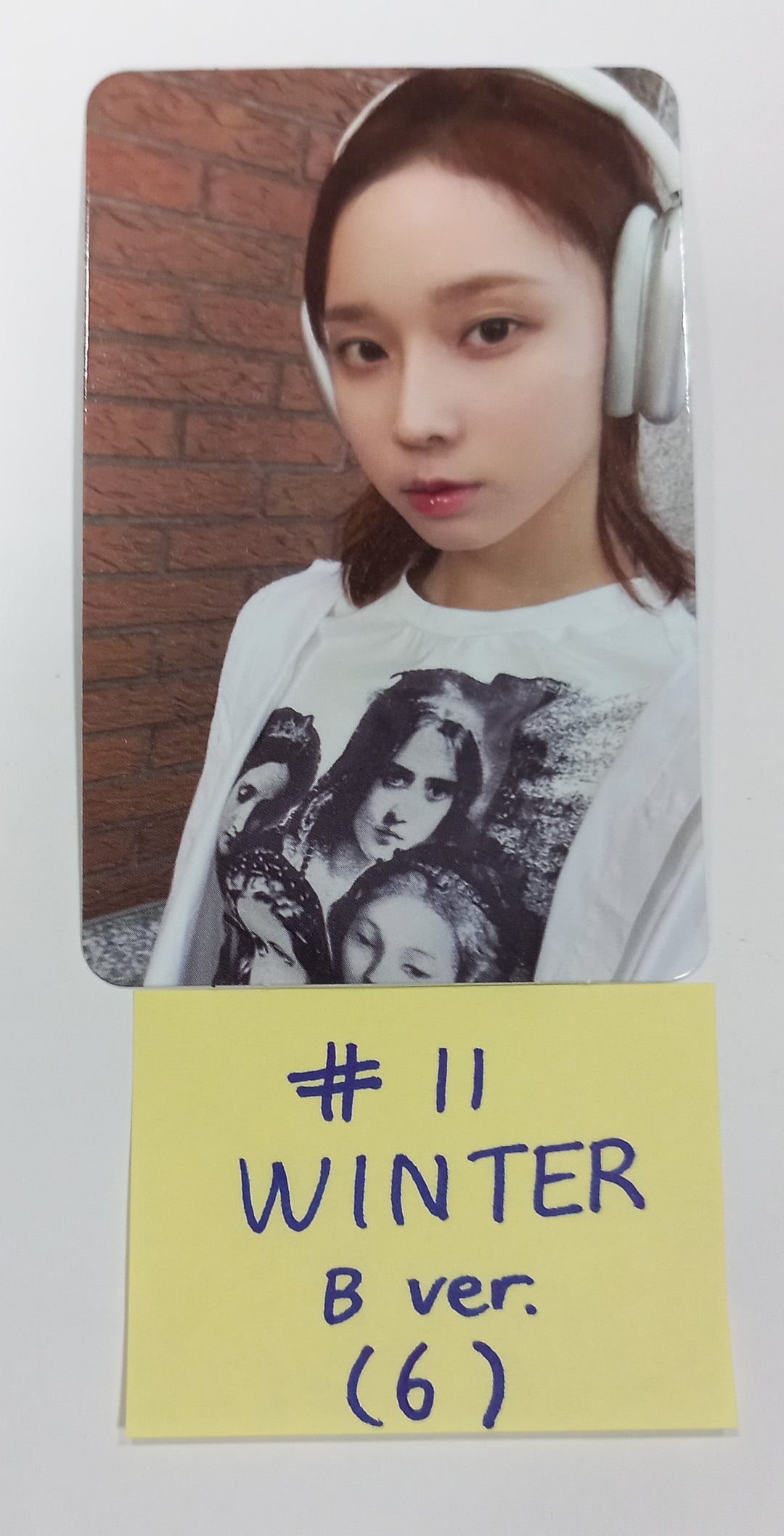 aespa "aespa WEEK - DRAMA CITY" - Trading Photocard B Ver. [23.11.11] - HALLYUSUPERSTORE