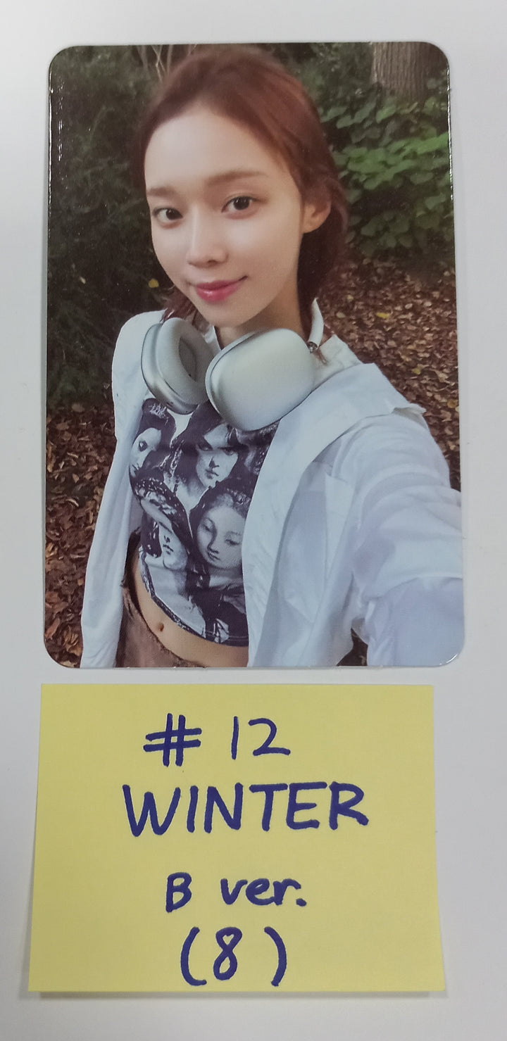 aespa "aespa WEEK - DRAMA CITY" - Trading Photocard B Ver. [23.11.11] - HALLYUSUPERSTORE