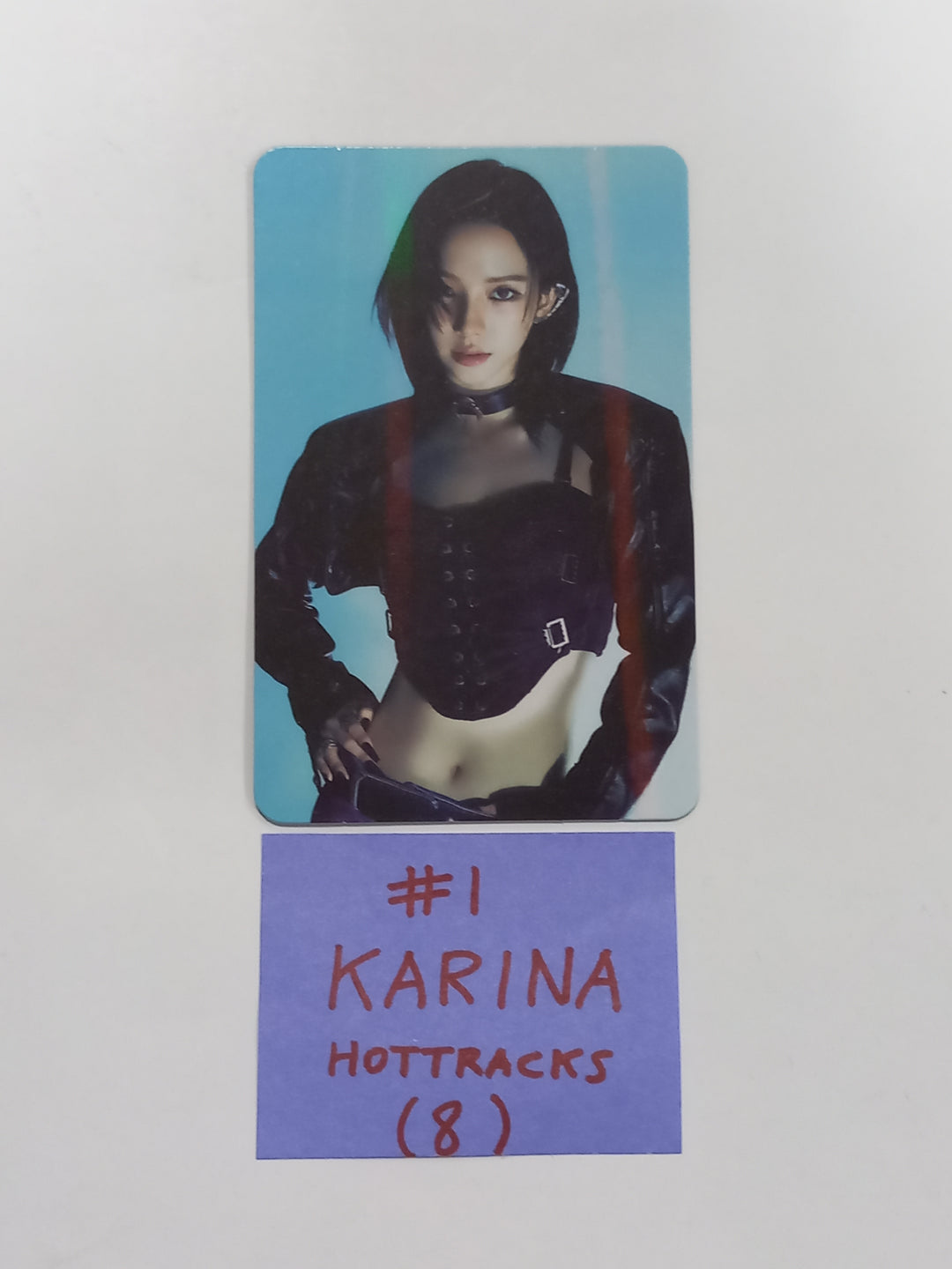 Aespa "Drama" 4th Mini Album - Hottracks Event Hologram Photocard [23.11.14] - HALLYUSUPERSTORE