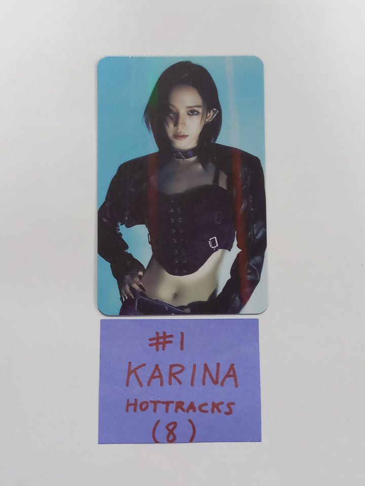 Aespa "Drama" 4th Mini Album - Hottracks Event Hologram Photocard [23.11.14] - HALLYUSUPERSTORE