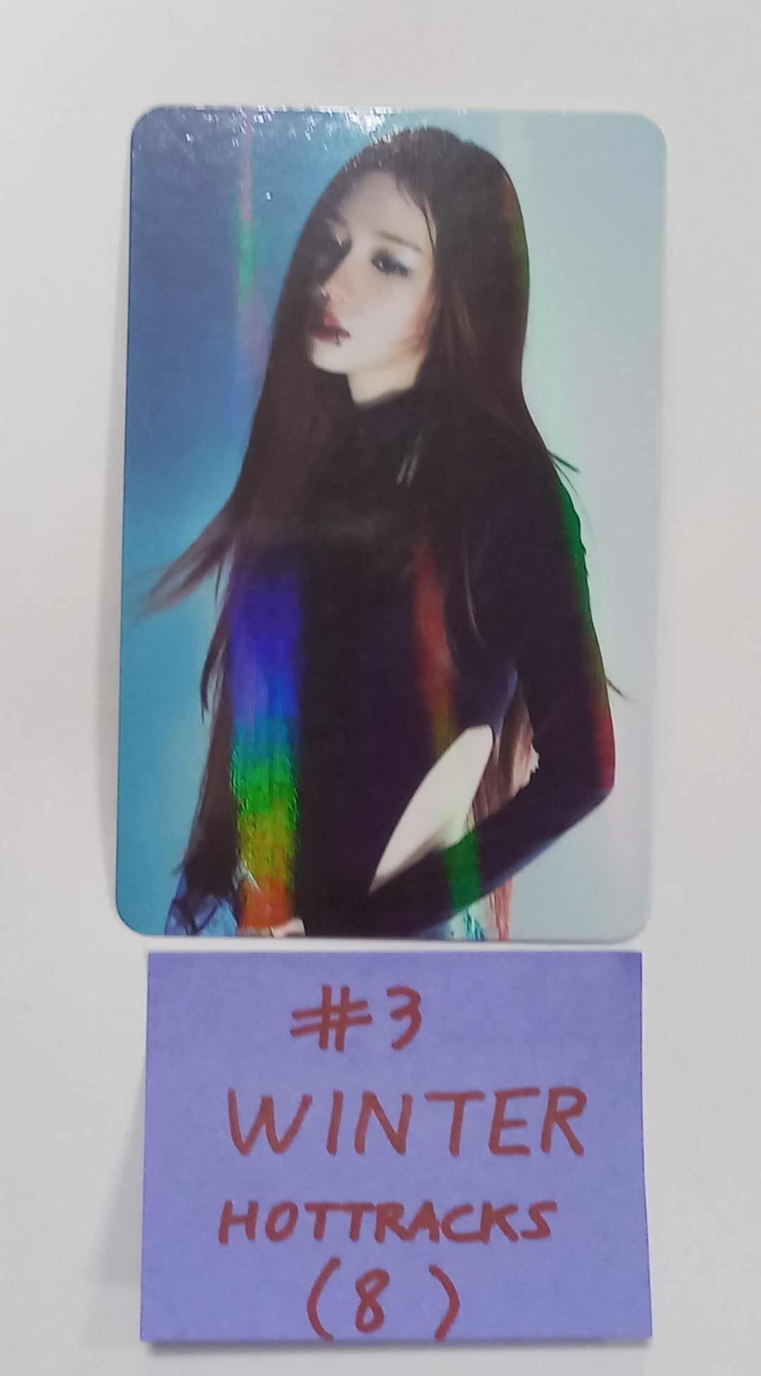 Aespa "Drama" 4th Mini Album - Hottracks Event Hologram Photocard [23.11.14] - HALLYUSUPERSTORE