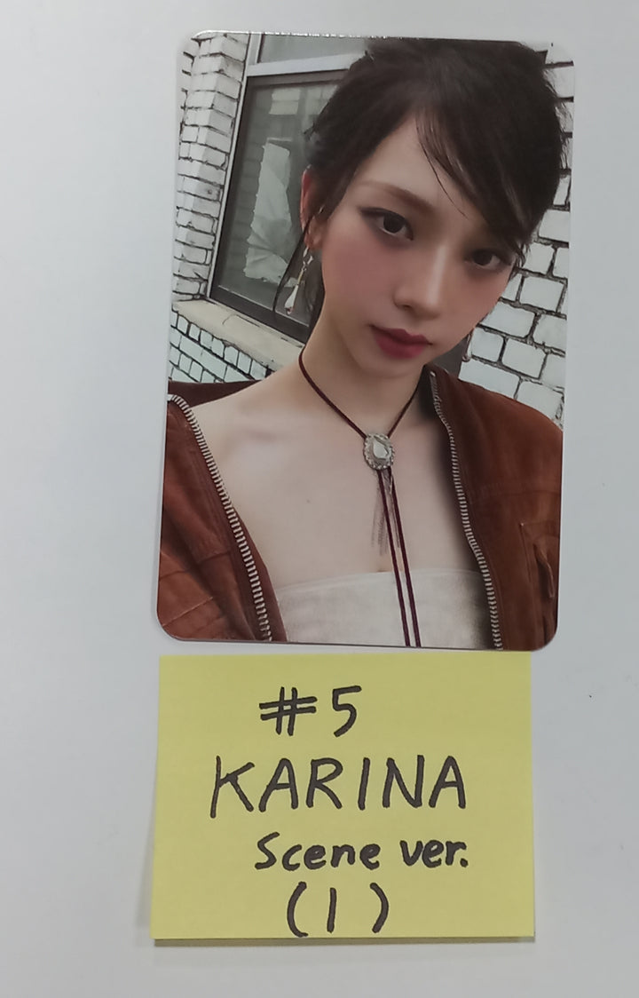 Aespa "Drama" 4th Mini Album - Official Photocard [23.11.14] - HALLYUSUPERSTORE