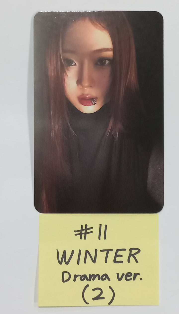 Aespa "Drama" 4th Mini Album - Official Photocard [23.11.14] - HALLYUSUPERSTORE