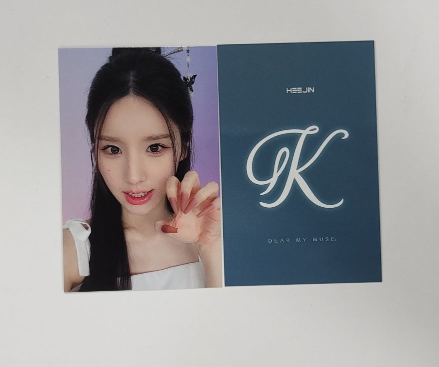 HeeJin "K" - Dear My Muse Pre-Order Benefit Photocard [23.11.15] - HALLYUSUPERSTORE
