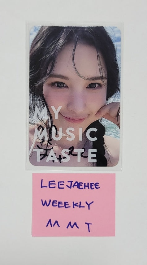 Lee Jae Hee (Of Weeekly) "ColoRise" 5th mini - Hand Autographed(Signed) Photocard [23.11.15] - HALLYUSUPERSTORE