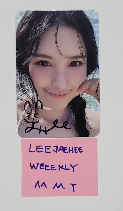 Lee Jae Hee (Of Weeekly) "ColoRise" 5th mini - Hand Autographed(Signed) Photocard [23.11.15] - HALLYUSUPERSTORE