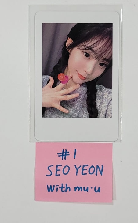TripleS "LOVElution : MUHAN" - Withmuu Fansign Event Polaroid Type Photocard [QR Ver] [23.11.15] - HALLYUSUPERSTORE