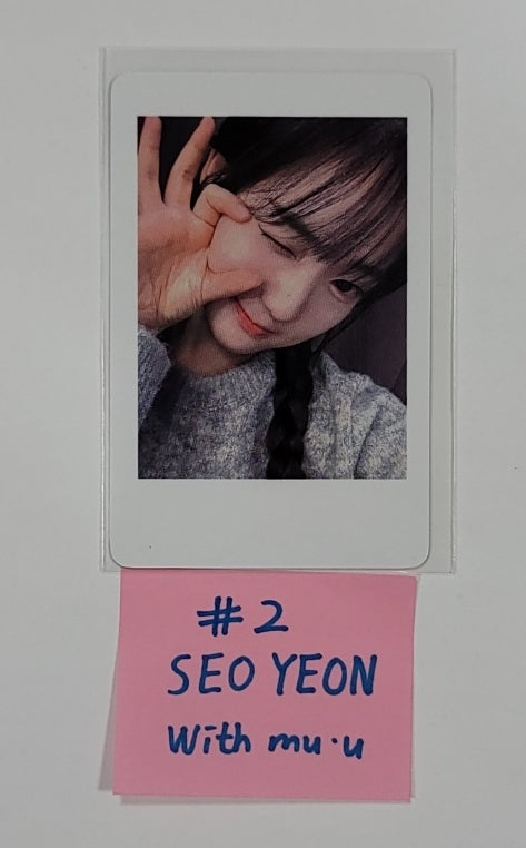 TripleS "LOVElution : MUHAN" - Withmuu Fansign Event Polaroid Type Photocard [QR Ver] [23.11.15] - HALLYUSUPERSTORE