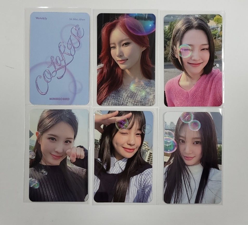 Weeekly "ColoRise" 5th mini - Mini Record Fansign Event Photocard [23.11.15] - HALLYUSUPERSTORE