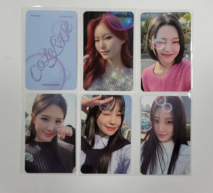 Weeekly "ColoRise" 5th mini - Mini Record Fansign Event Photocard [23.11.15] - HALLYUSUPERSTORE
