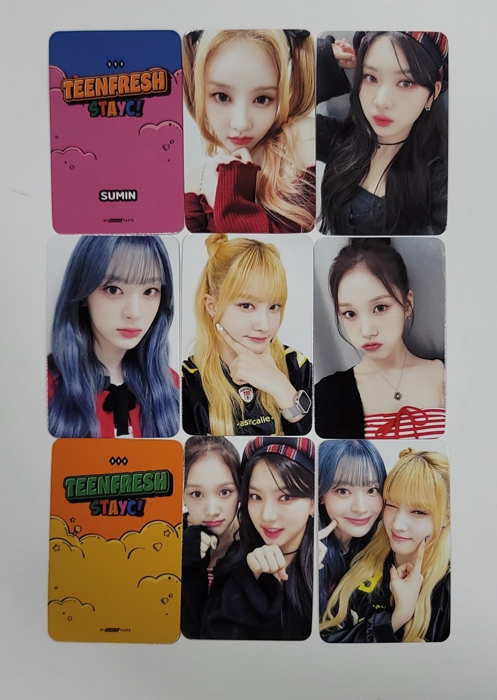 STAYC "TEENFRESH" - MMT Lucky Draw Event Photocard [23.11.15] - HALLYUSUPERSTORE