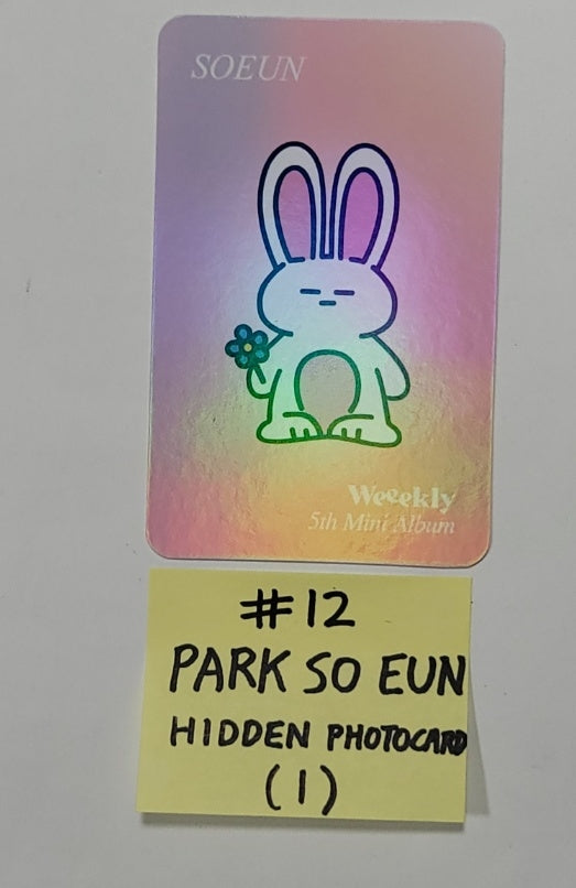 Weeekly 5th Mini "ColoRise" - Official Photocard [Platform Ver.] [Updated] [23.11.06] - HALLYUSUPERSTORE
