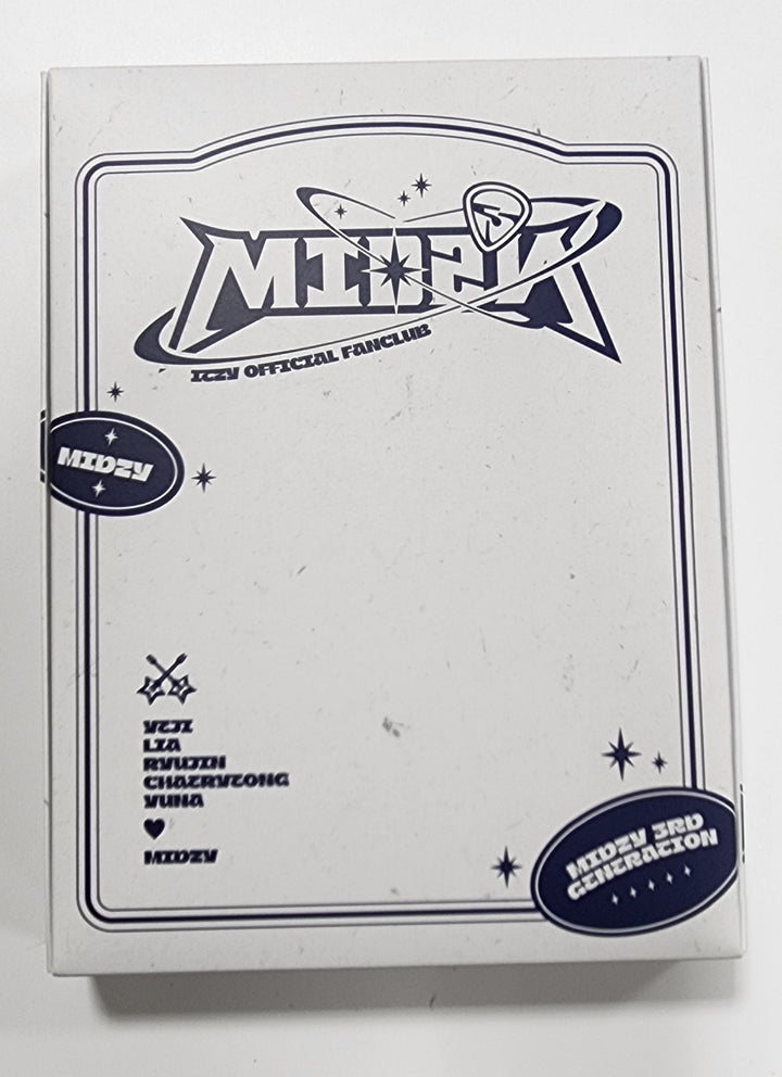 ITZY - Official Fanclub MIDZY 3RD GENERATION Membership Kit [23.11.15] - HALLYUSUPERSTORE