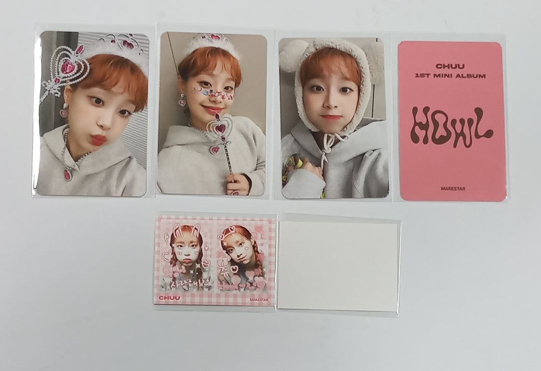 CHUU "Howl" - Makestar Fansign Event Photocard, 2 Cut Photo Round 4 [23.11.16] - HALLYUSUPERSTORE