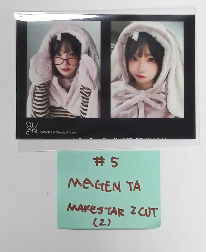 QWER "Harmony from Discord" - Makestar Fansign Event Photocard, 2 Cut Photo Round 3 [23.11.16] - HALLYUSUPERSTORE