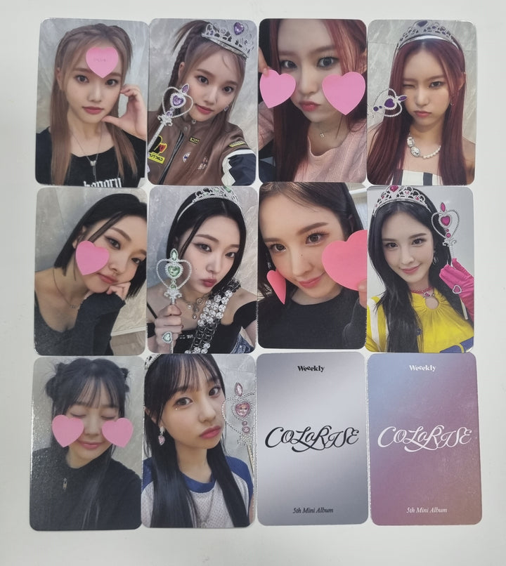 Weeekly 5th Mini "ColoRise" - Apple Music Fansign Event Photocard Round 2 [23.11.16] - HALLYUSUPERSTORE