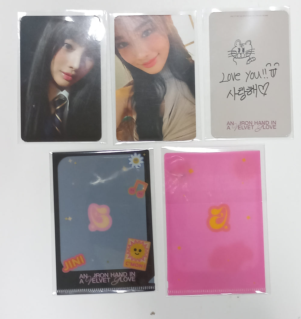JINI "An Iron Hand In A Velvet Glove" - Funderful Fansign Event Photocard, Mini Holder [23.11.16] - HALLYUSUPERSTORE