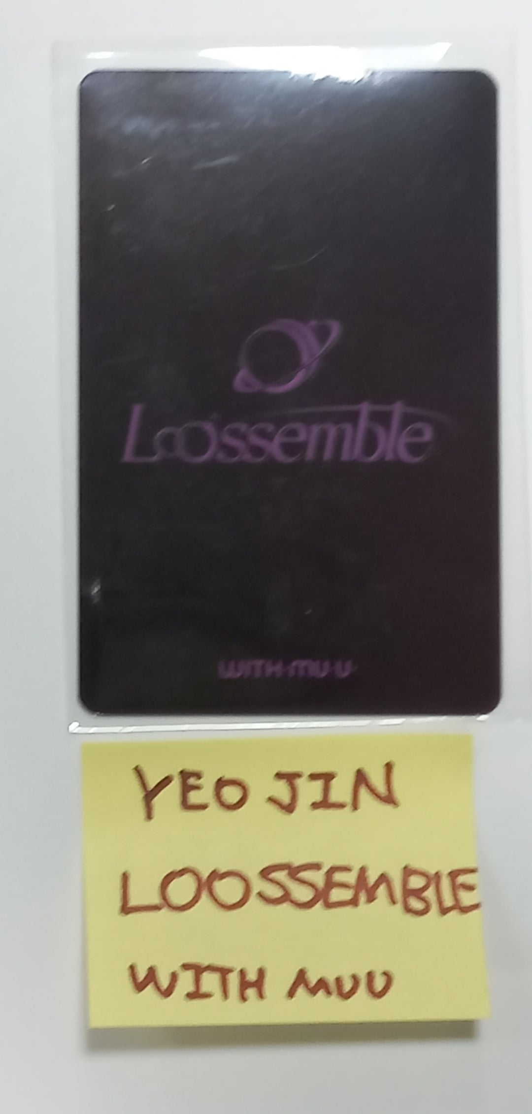 Yeojin (Of LOOSSEMBLE) "LOOSSEMBLE" - Hand Autographed(Signed) Photocard [23.11.16] - HALLYUSUPERSTORE