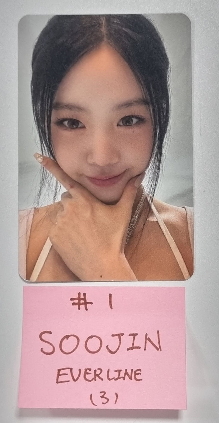 Soojin "아가씨" 1st EP - Everline Event Photocard [23.11.17] - HALLYUSUPERSTORE