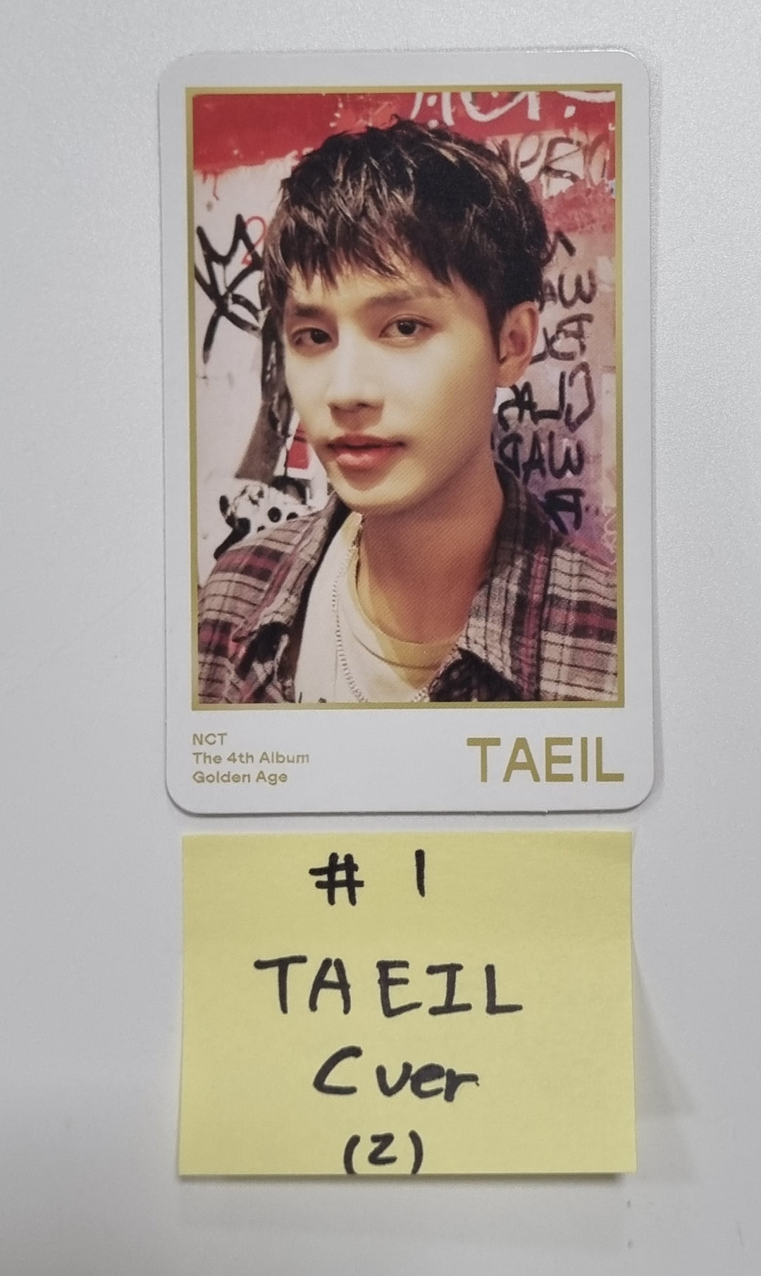 NCT "Golden Age" - Official Trading Photocard [C Ver.] (1) [23.11.17] - HALLYUSUPERSTORE
