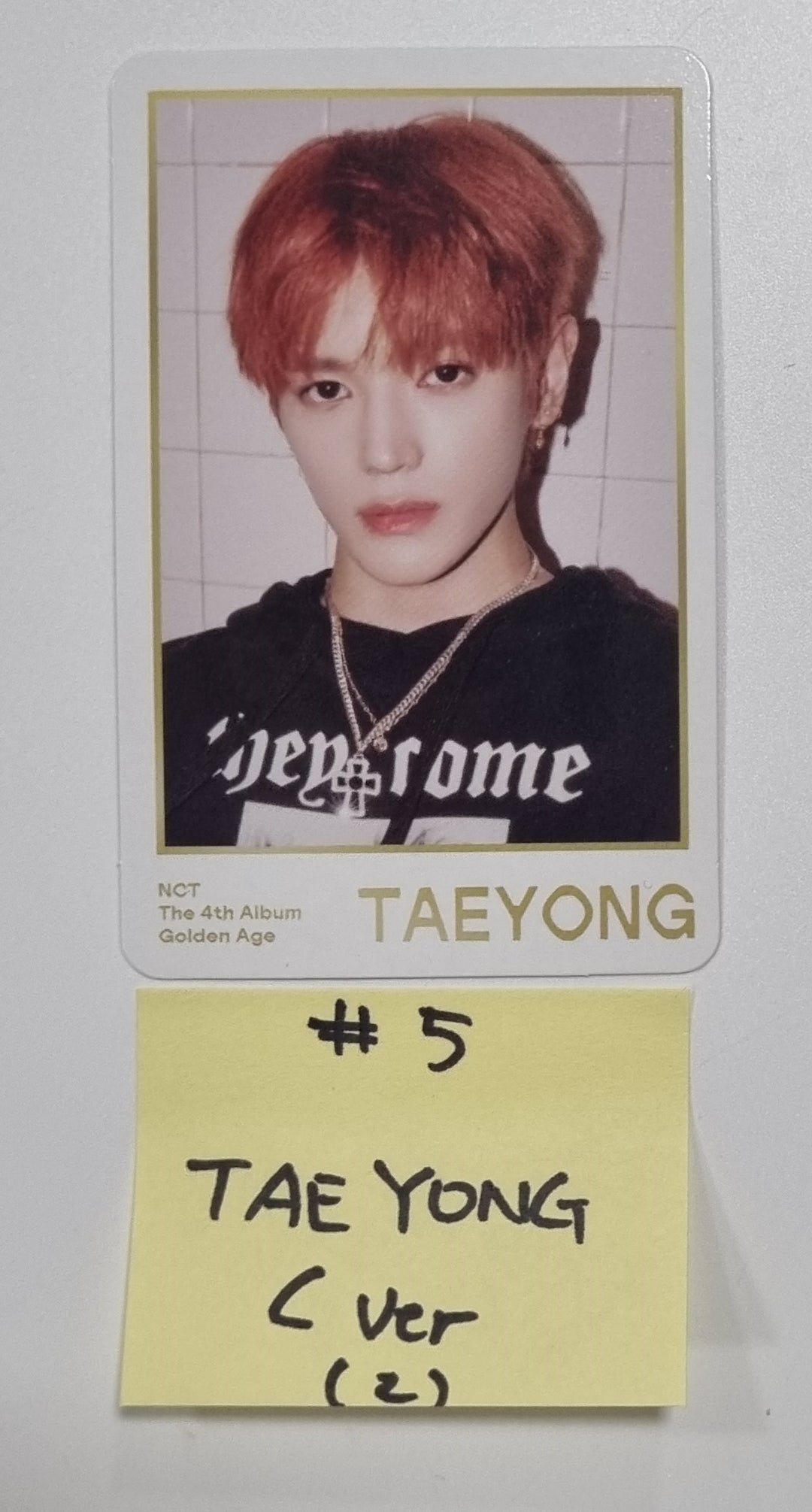 NCT "Golden Age" - Official Trading Photocard [C Ver.] (1) [23.11.17] - HALLYUSUPERSTORE