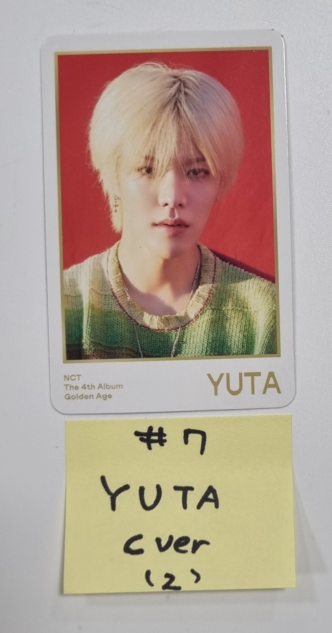 NCT "Golden Age" - Official Trading Photocard [C Ver.] (1) [23.11.17] - HALLYUSUPERSTORE